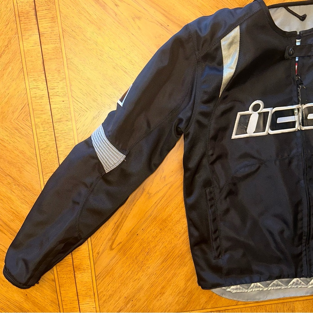 Icon Overlord Performance Textile Jacket Large Bl… - image 3